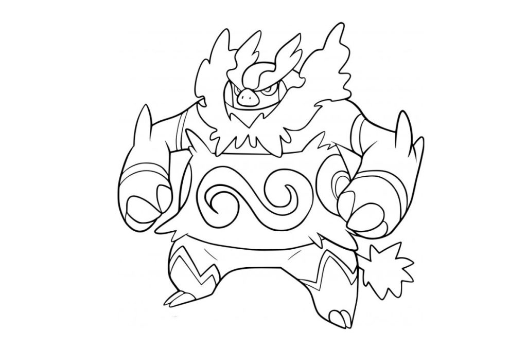 coloriage pokemon roitiflam