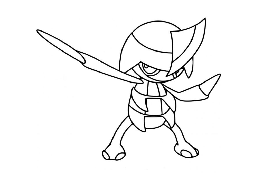 coloriage pokemon scalpion