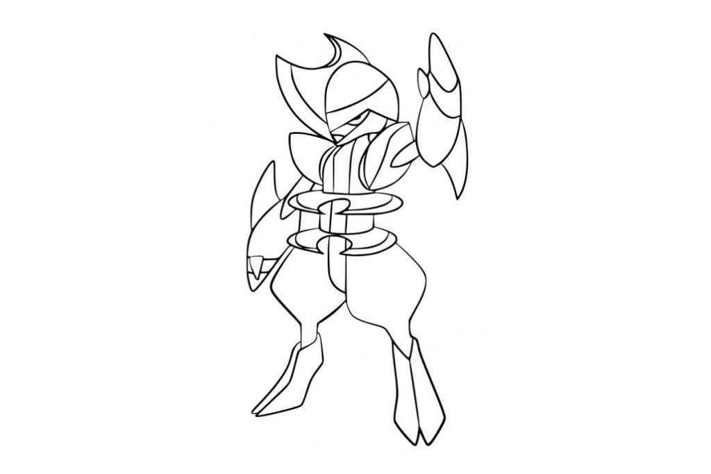 coloriage pokemon scalproie