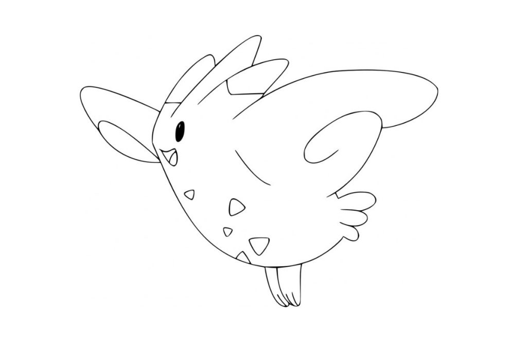 coloriage pokemon togekiss