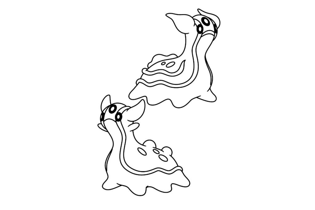 coloriage pokemon tritosor