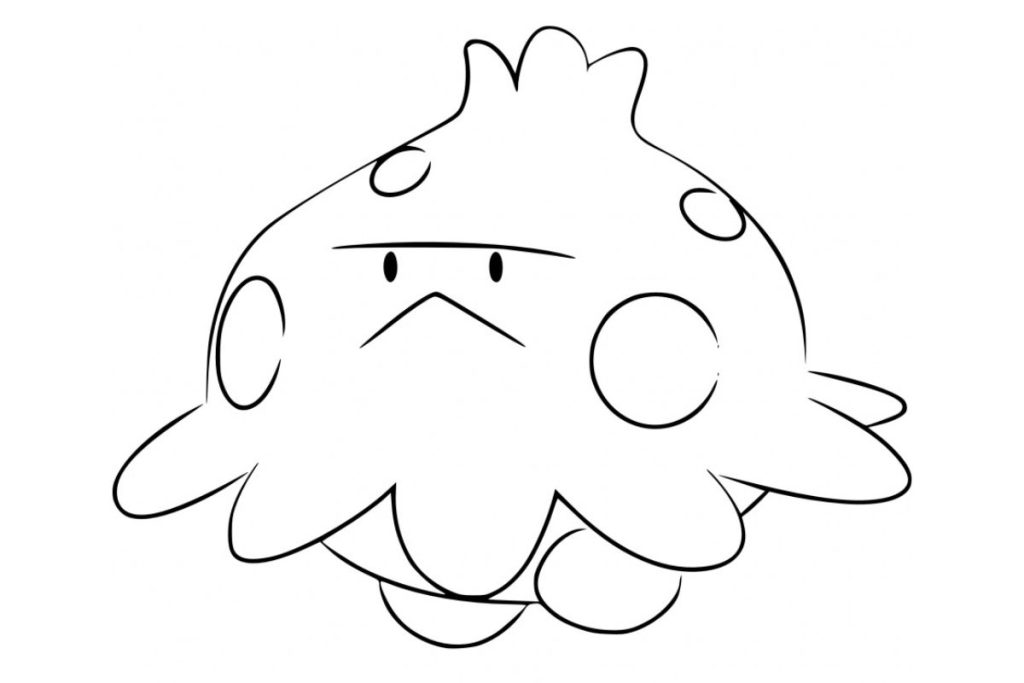 coloriage pokemon balignon