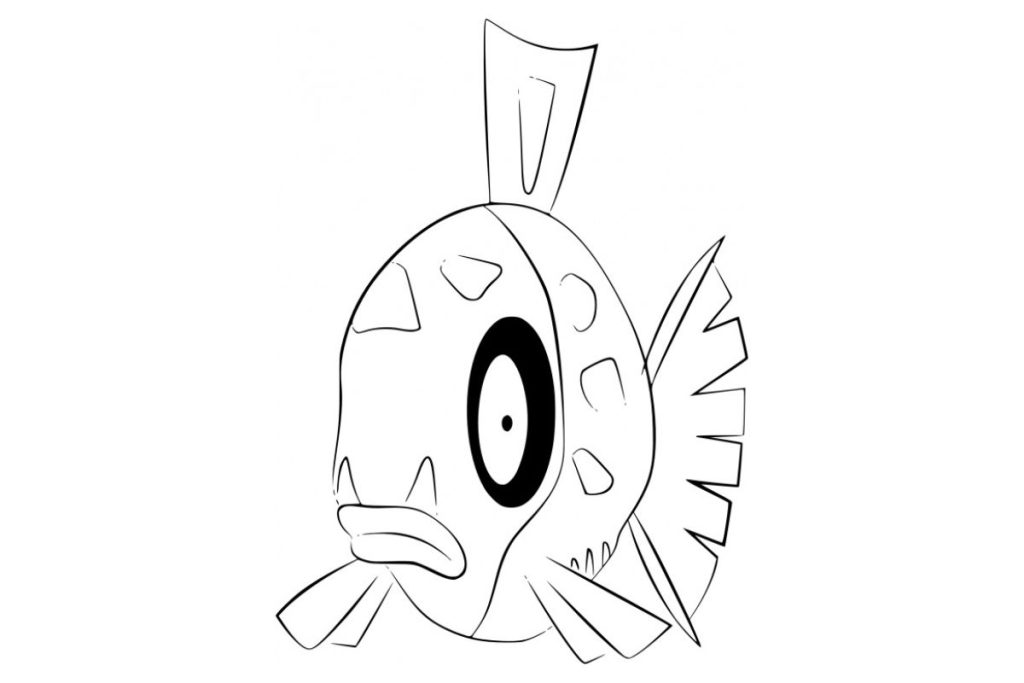 coloriage pokemon barpau