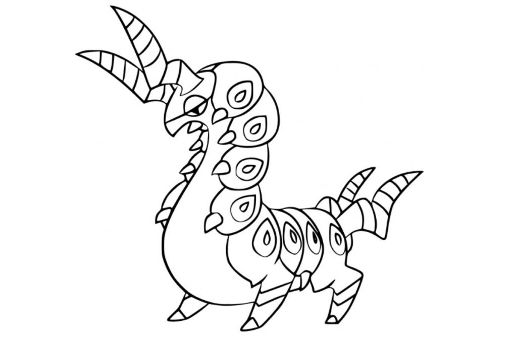 coloriage pokemon brutapode