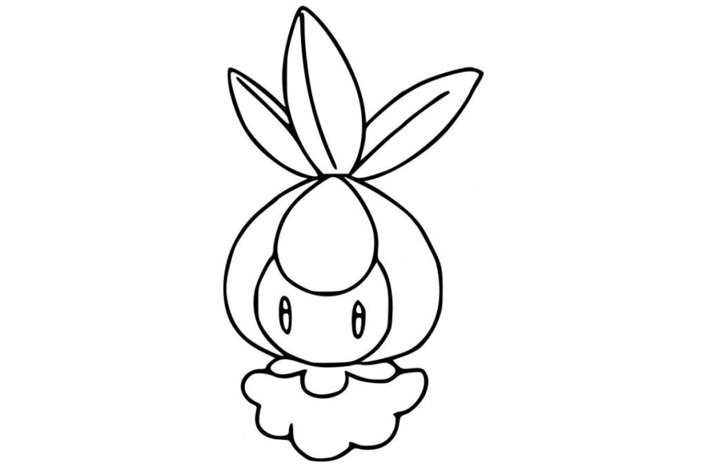 coloriage pokemon chlorobule