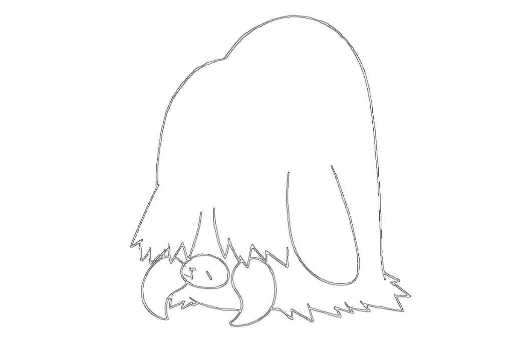 coloriage pokemon cochignon