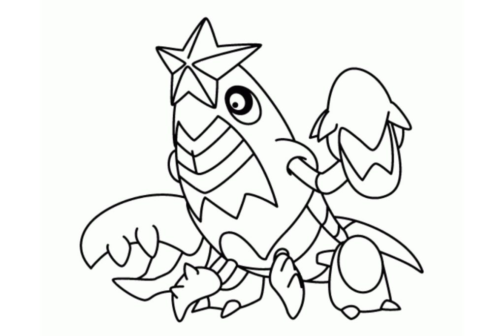 coloriage pokemon colhomard