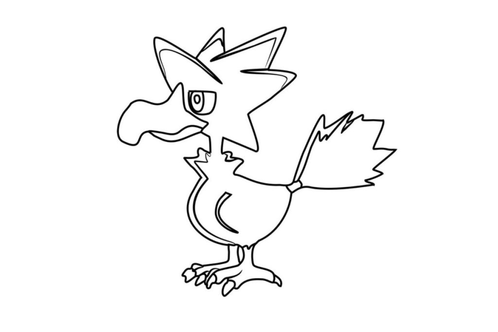 coloriage pokemon cornèbre