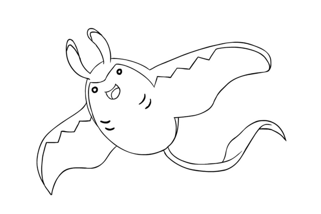 coloriage pokemon demanta