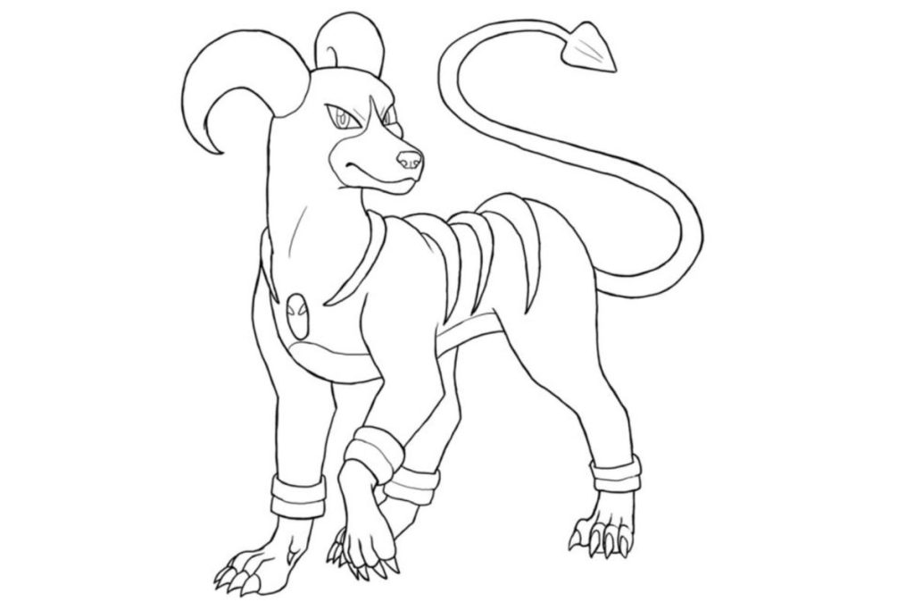 coloriage pokemon demolosse