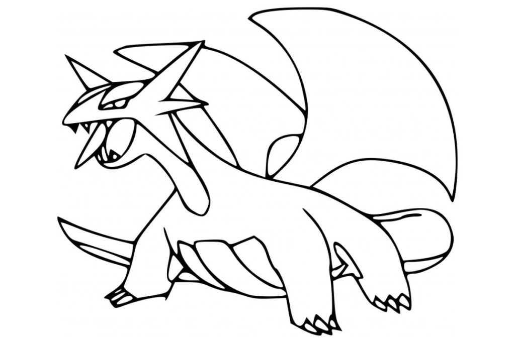 coloriage pokemon drattak