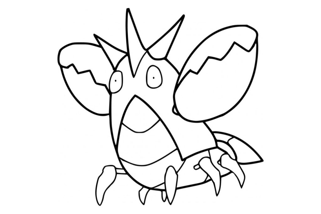 coloriage pokemon ecrapince