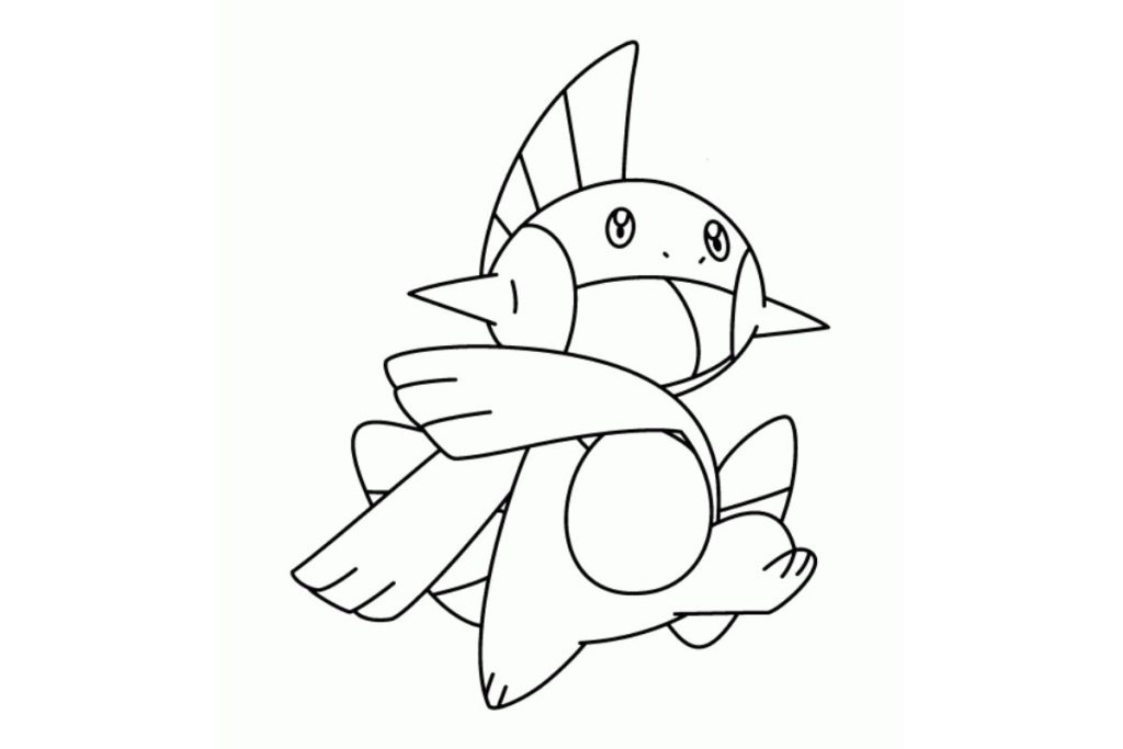coloriage pokemon flobio