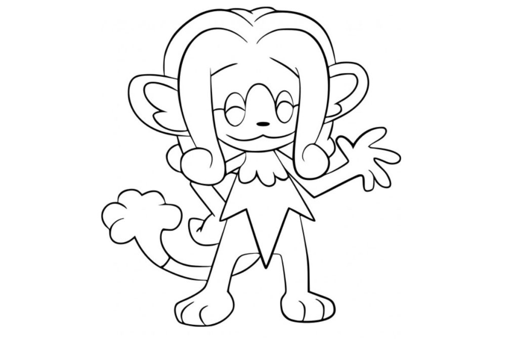 coloriage pokemon flotoutan