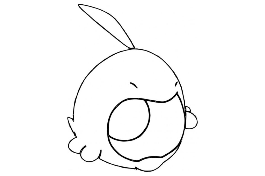 coloriage pokemon gloupti