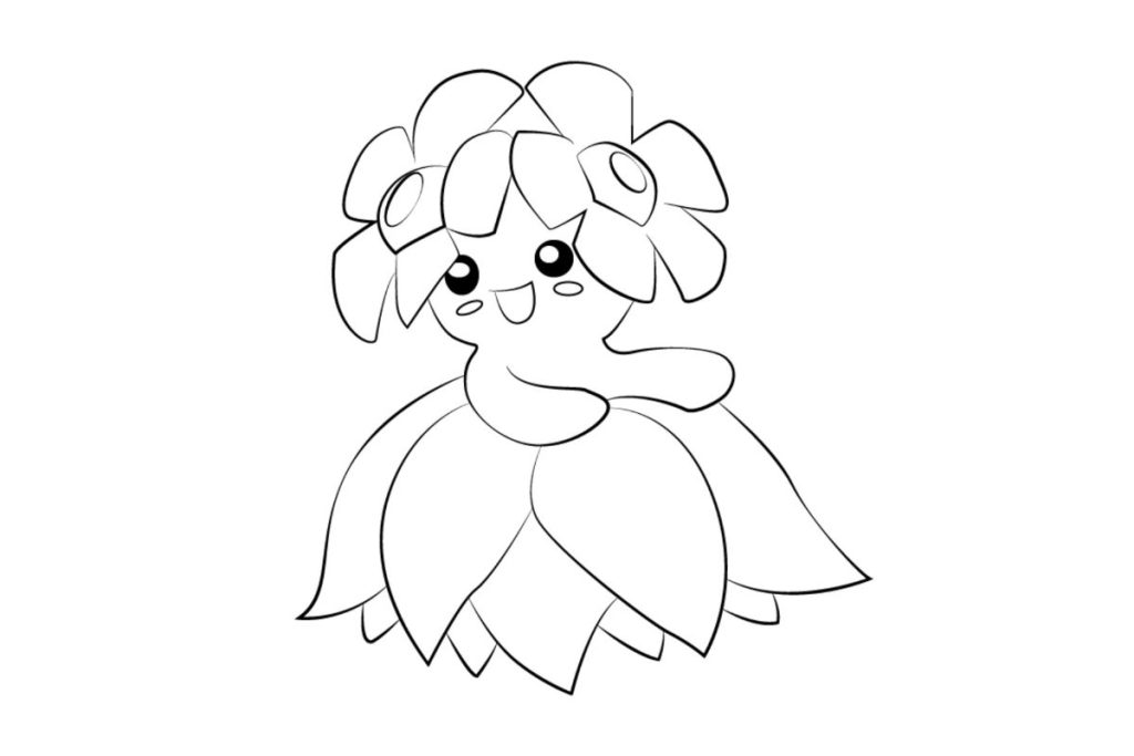 coloriage pokemon joliflor