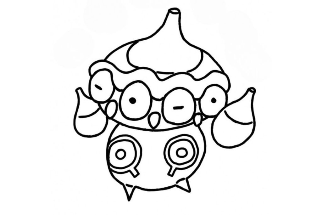 coloriage pokemon kaorine