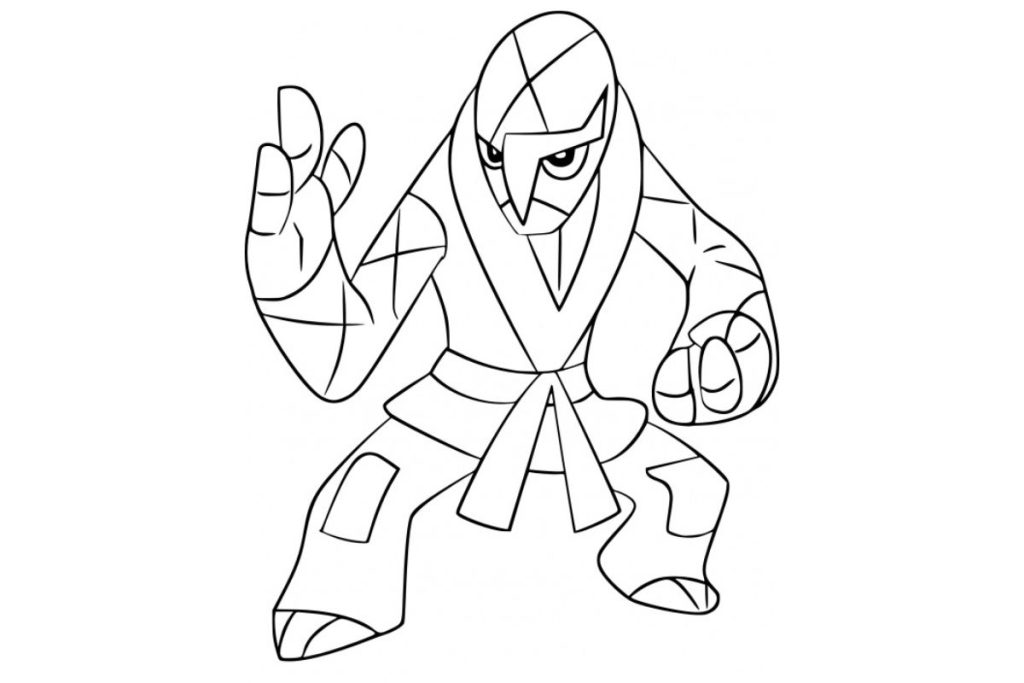 coloriage pokemon karaclee