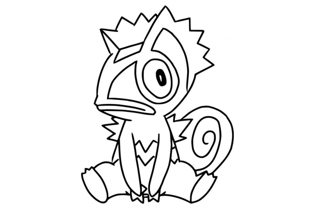 coloriage pokemon kecleon
