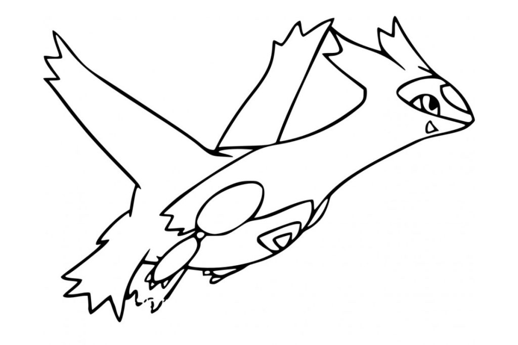 coloriage pokemon latias
