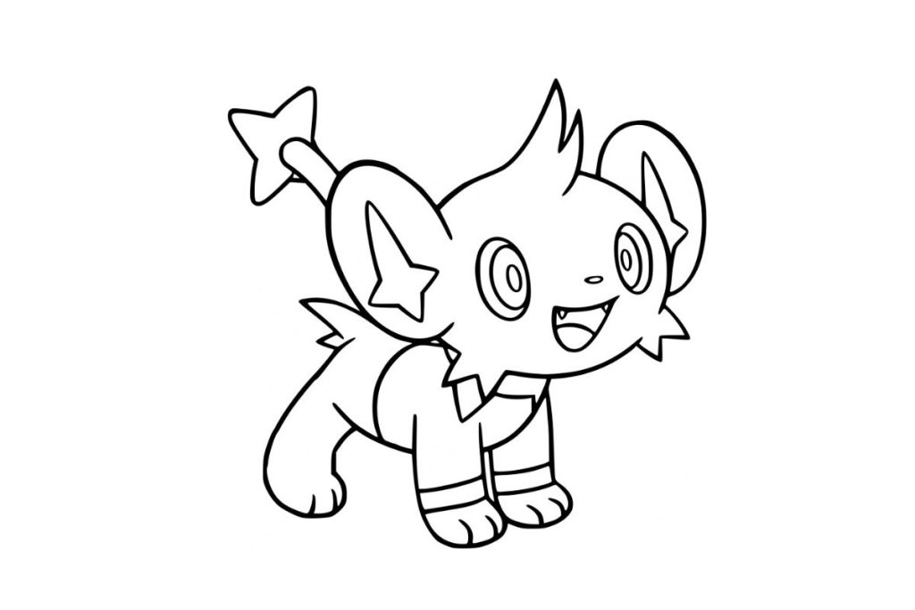coloriage pokemon lixy