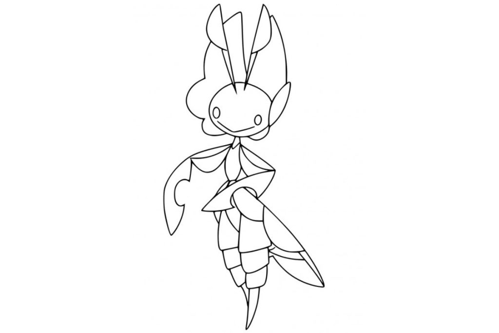 coloriage pokemon manternel