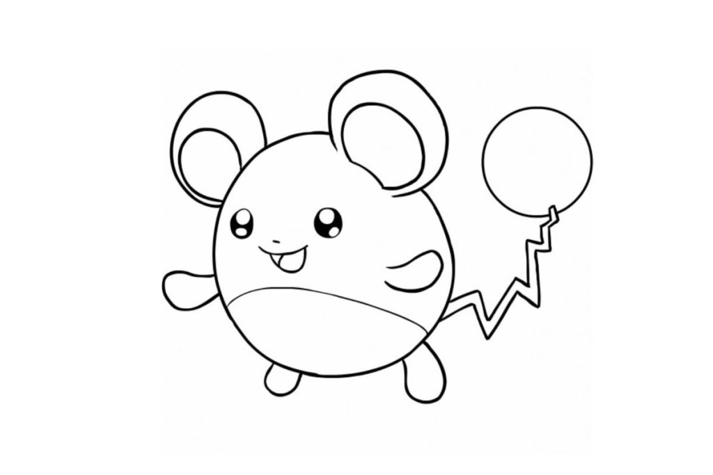 coloriage pokemon marill