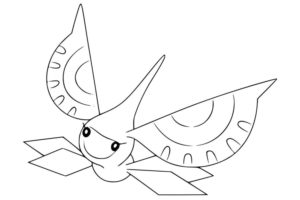 coloriage pokemon maskadra