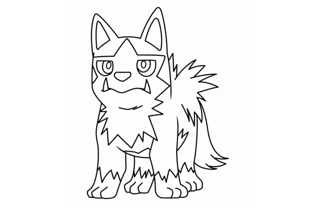 coloriage pokemon medhyena