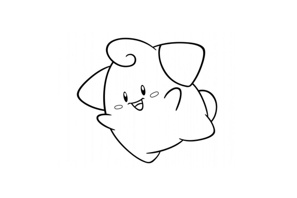 coloriage pokemon mélo