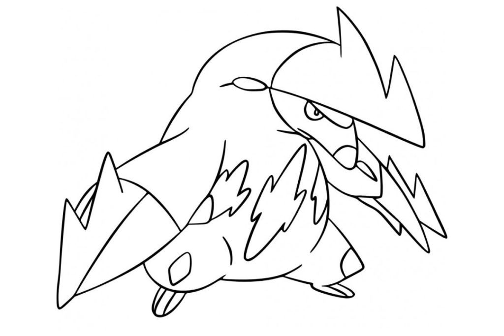 coloriage pokemon minotaupe