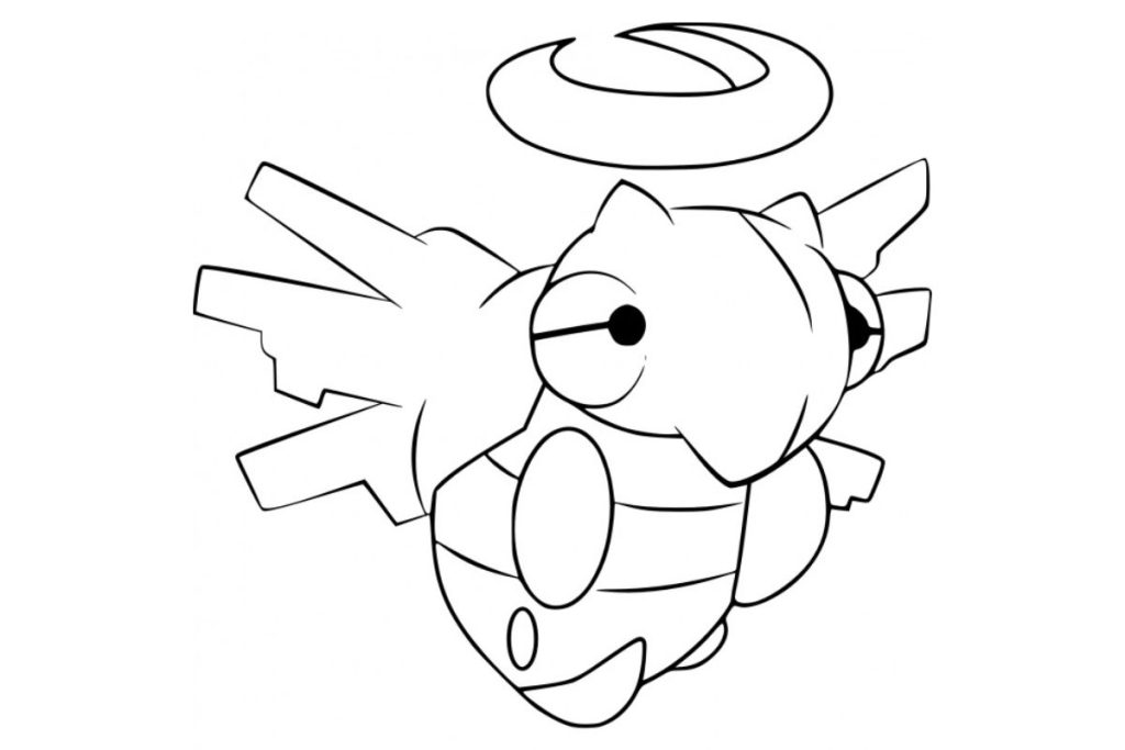 coloriage pokemon munja