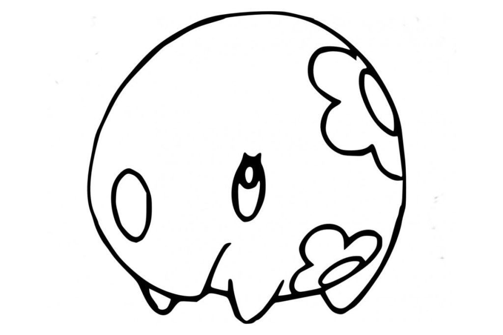 coloriage pokemon munna