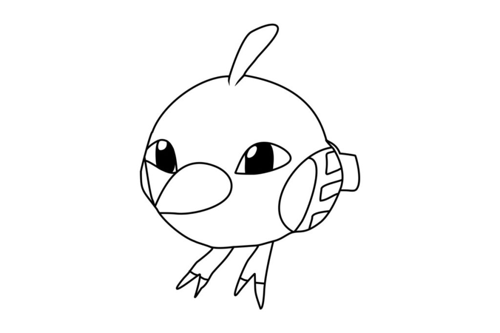 coloriage pokemon natu