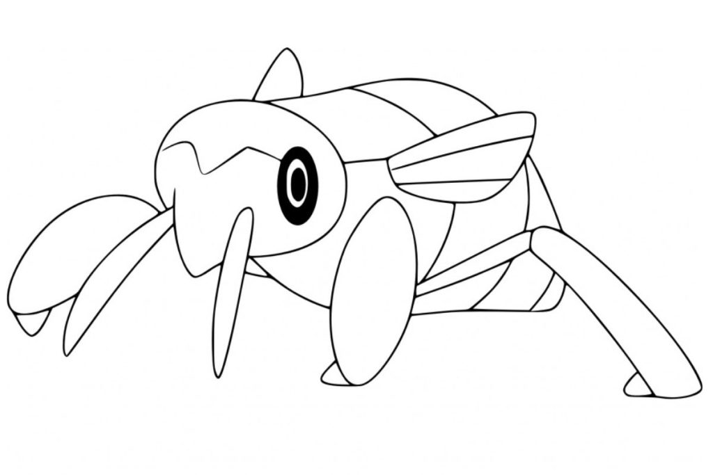 coloriage pokemon ningale