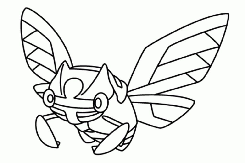 coloriage pokemon ninjask