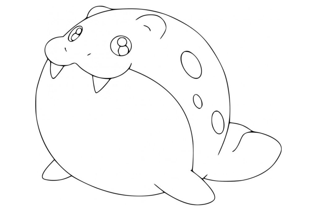 coloriage pokemon obalie