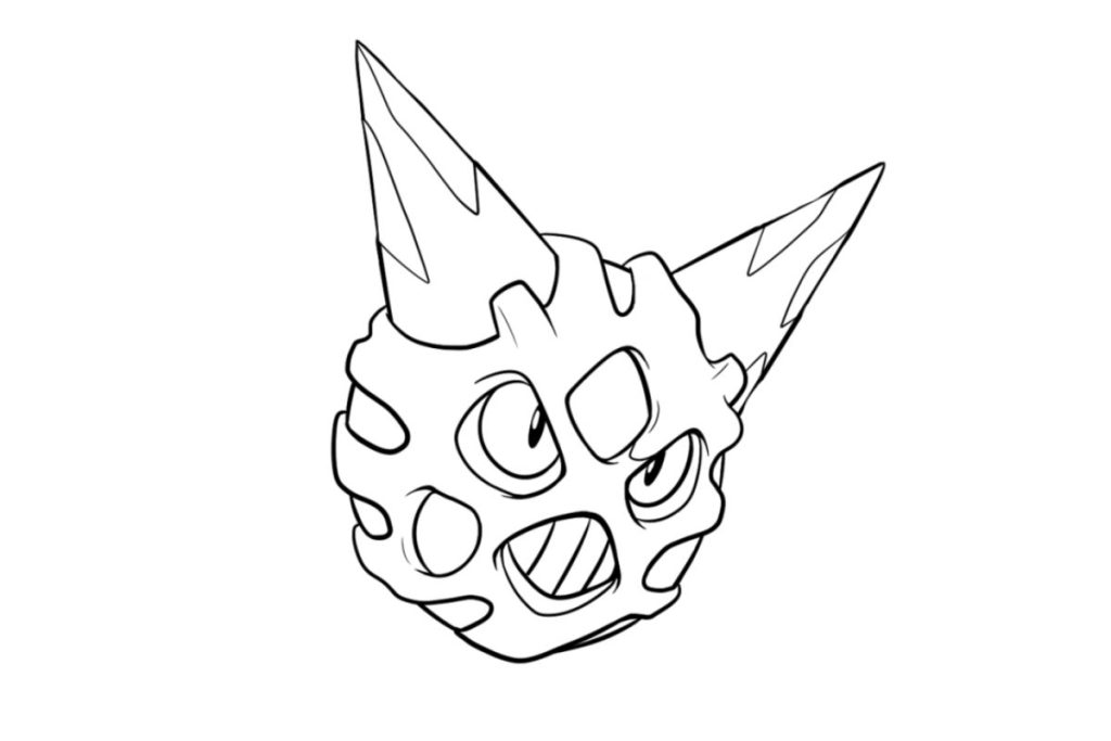 coloriage pokemon oniglali