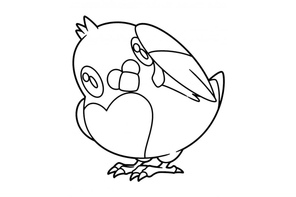 coloriage pokemon poichigeon