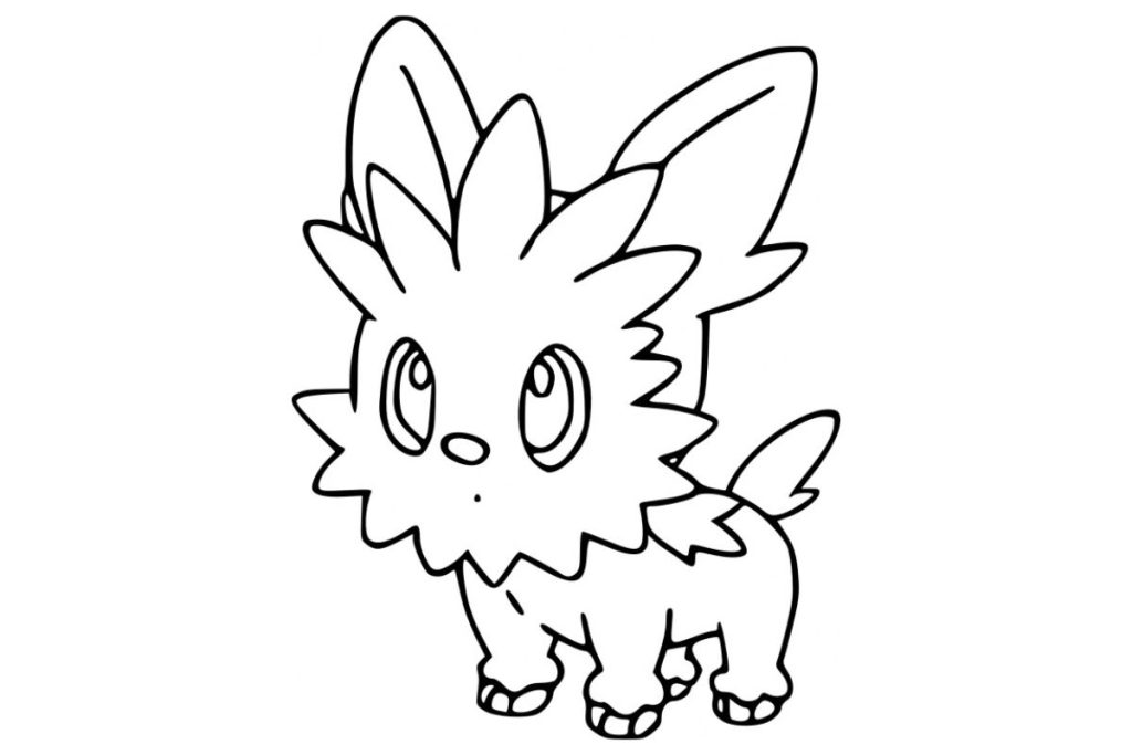 coloriage pokemon ponchiot