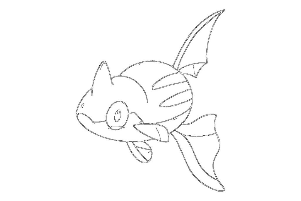 coloriage pokemon remoraid