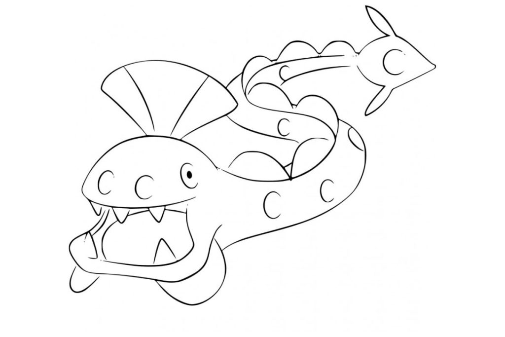 coloriage pokemon serpang