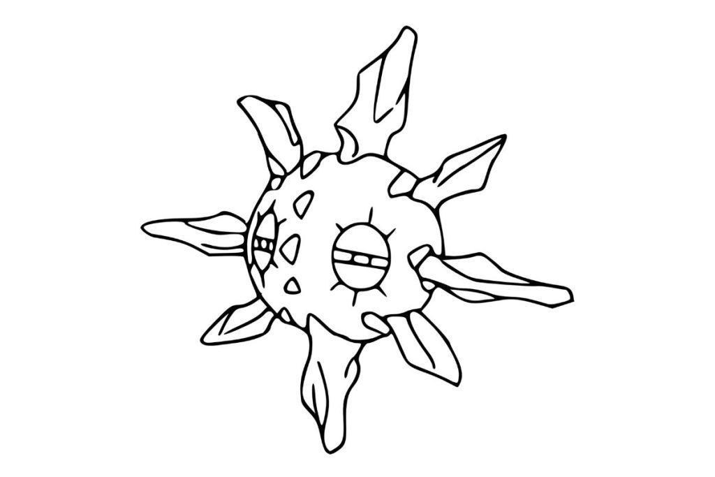 coloriage pokemon solaroc