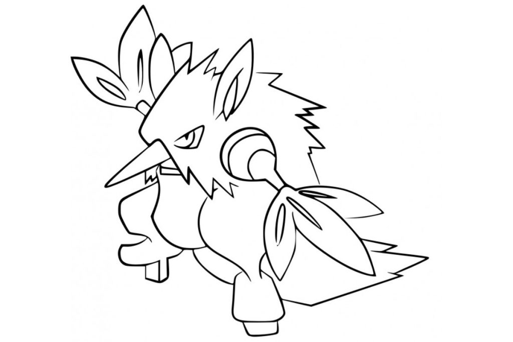 coloriage pokemon tengalice