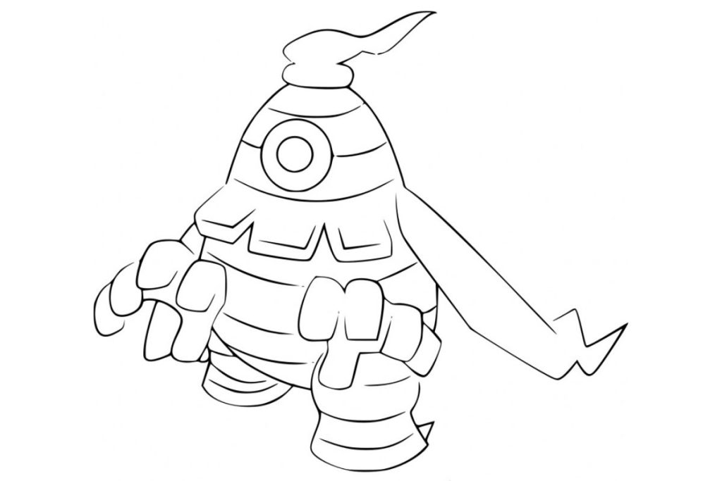 coloriage pokemon teraclope