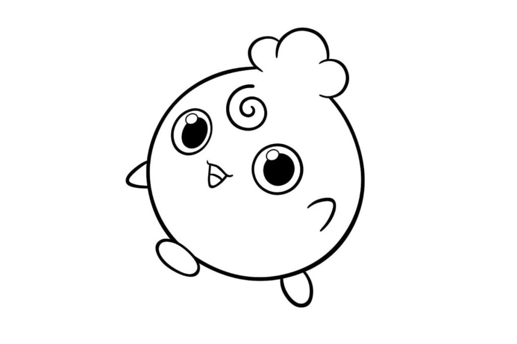 coloriage pokemon toudoudou