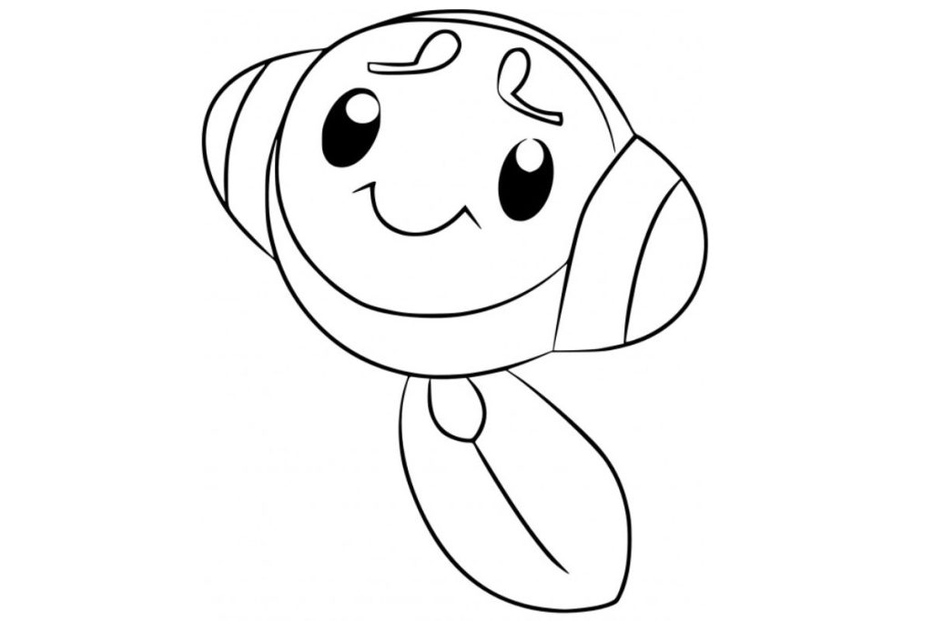 coloriage pokemon tritonde