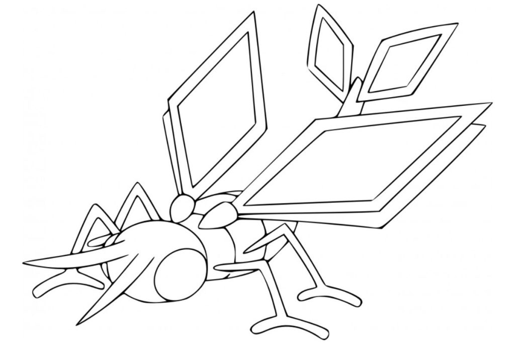 coloriage pokemon vibraninf