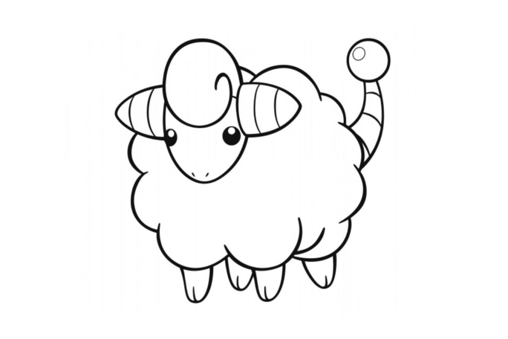 coloriage pokemon wattouat