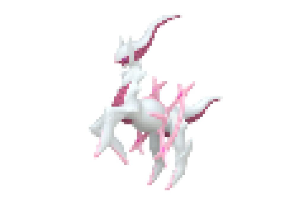 pixel art pokemon arceus fée